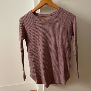 Lilac Long Sleeved Aerie Top